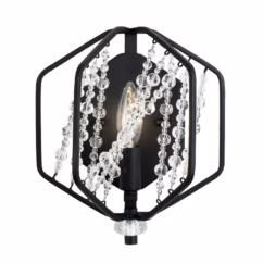 Varaluz Chelsea Wall Sconce in Carbon
