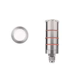 WAC Lighting 1-Light LED 1" 12V Indicator Light in Stainless Steel - 1011-30SS