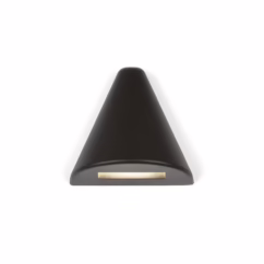 WAC Lighting 1-Light LED 12V Triangle Deck and Patio Light in Bronze - 3021-27BZ