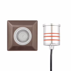 WAC Lighting 1-Light LED 2" 12V Indicator Light in Brass - 2052-30BS