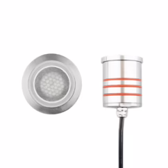 WAC Lighting 1-Light LED 2" 12V Indicator Light in Stainless Steel - 2022-30SS