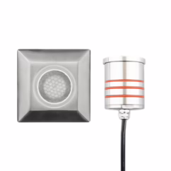 WAC Lighting 1-Light LED 2" 12V Indicator Light in Stainless Steel - 2052-30SS