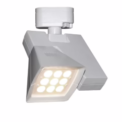 WAC Lighting 120V LED23 Logos 1-Light Energy Star LED Track Head in White - J-LED23E-27-WT
