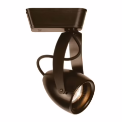 WAC Lighting 120V LED810 Impulse 1-Light LED Track Head in Dark Bronze - H-LED810S-930-DB