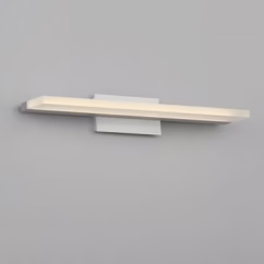 WAC Lighting dweLED Level 19" LED Bathroom Vanity Light in Brushed Aluminum - WS-85618-AL
