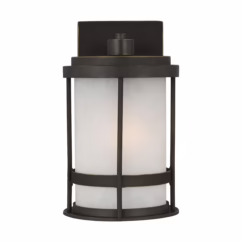 Wilburn Outdoor Wall Light in Antique Bronze