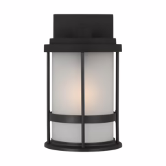 Wilburn Outdoor Wall Light in Black