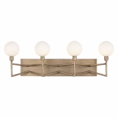 Bodie 4-Light 9" Bathroom Vanity Light in Havana Gold