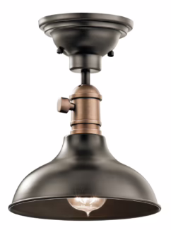 Cobson Mini Pendant/Wall in Olde Bronze