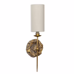 Antique Gold Wall Sconce from the Domonique Collection