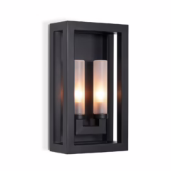 Black Wall Sconce from the Montecito Collection