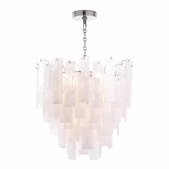 Clear Chandelier from the Glacier Collection