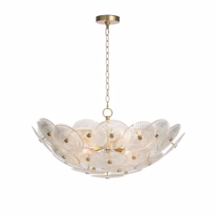 Clear Chandelier from the Holly Collection
