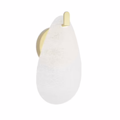 Clear Seedy One Light Wall Sconce from the Tessa Collection