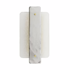 Clear Seedy Two Light Wall Sconce from the Uriah Collection