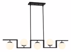 Coal With Polished Nichel High Island Pendant from the Alluria Collection
