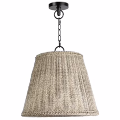 Grey Outdoor Pendant from the Augustine Collection