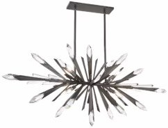 Midnight Graphite Island Pendant from the Elsa Collection
