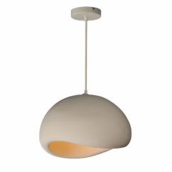 Oyster LED Pendant from the Moeraki Collection