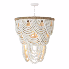 White Chandelier from the Lorelei Collection