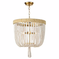 White Chandelier from the Milos Collection