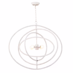 White Chandelier from the Sail Collection