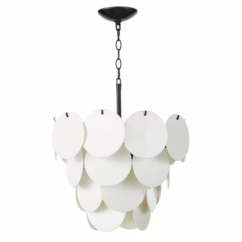 White Chandelier from the Solstice Collection
