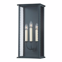 Zuma 3-Light Outdoor Wall Sconce in Verdigris